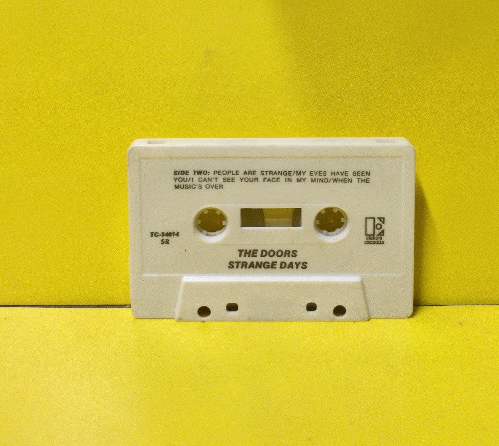 The Doors - Strange Days - TC-54014 - Used - EX - Cassettes - Columbia House Club Edition - Reissue - White Tape Shell - SR