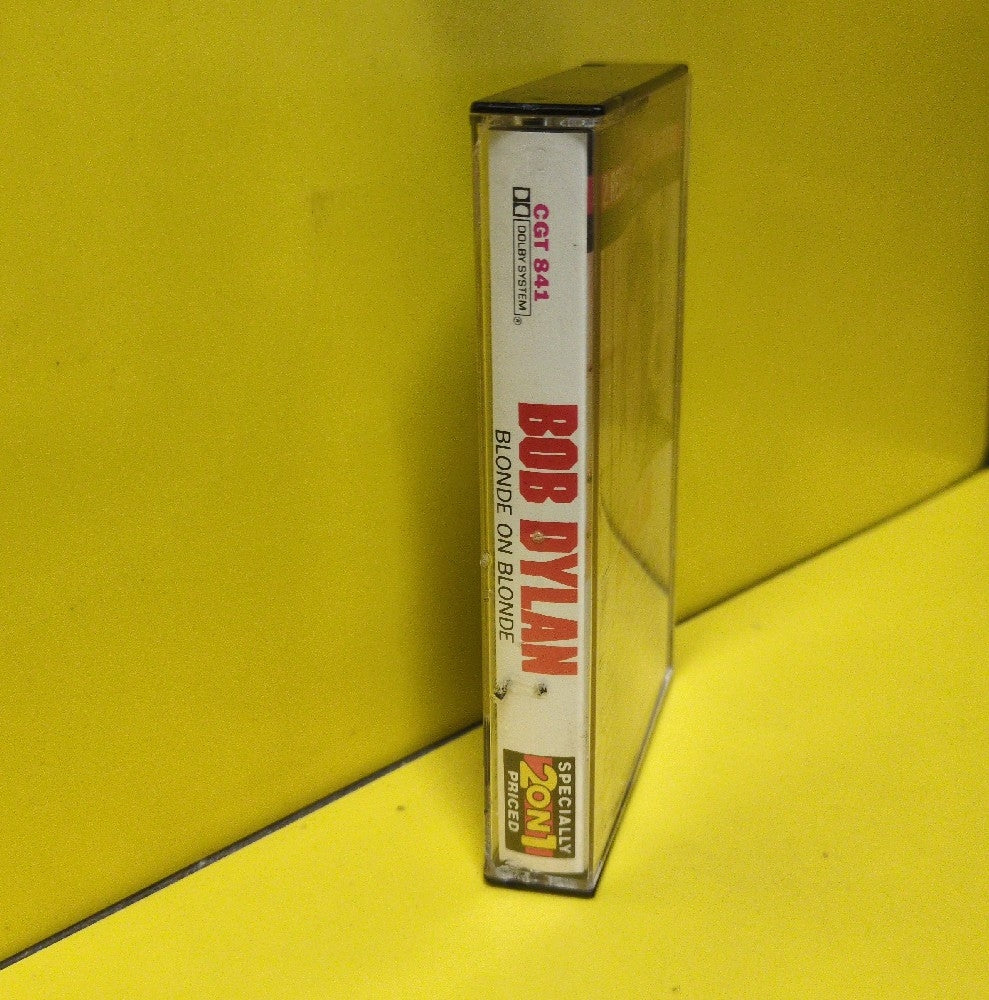 Bob Dylan - Blonde On Blonde - 1986 - CGT 841 - Used - EX - Cassettes - Reissue - Grey Tape Shell