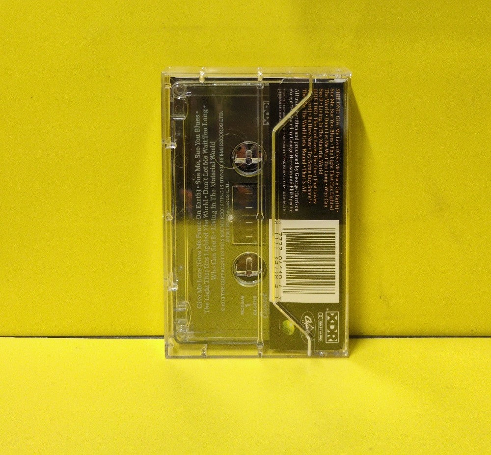 George Harrison - Living In The Material World - 1991 - C4-94110 - Used - EX - Cassettes - Reissue - Clear Tape Shell