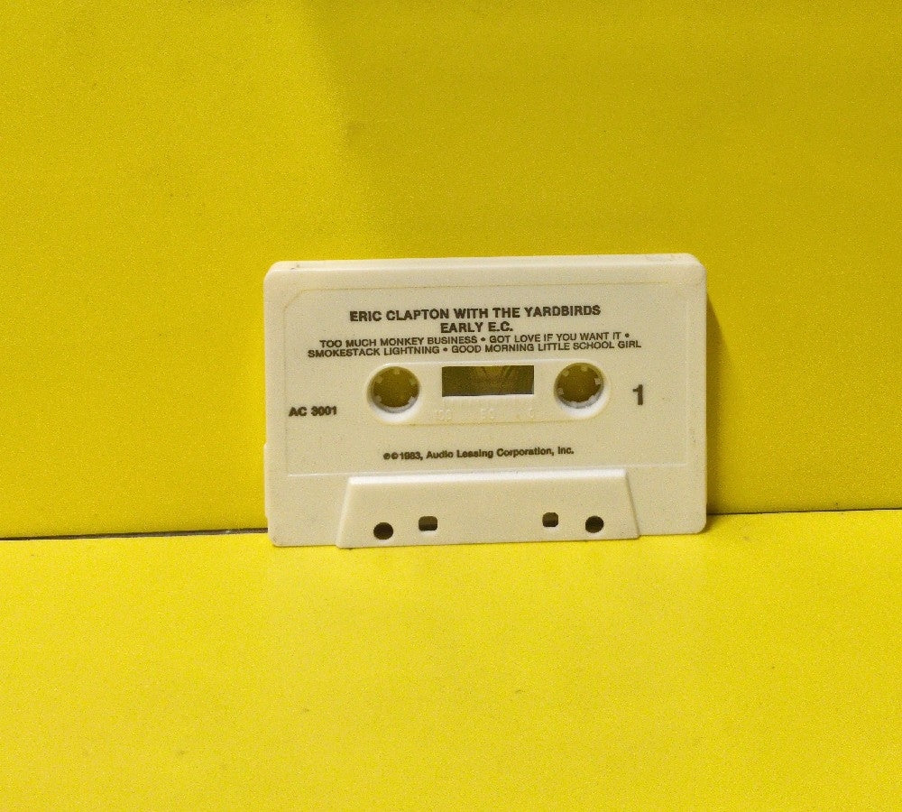 The Yardbirds Featuring Eric Clapton - Early E.C. - 1983 - AC 3001 - Used - EX - Cassettes