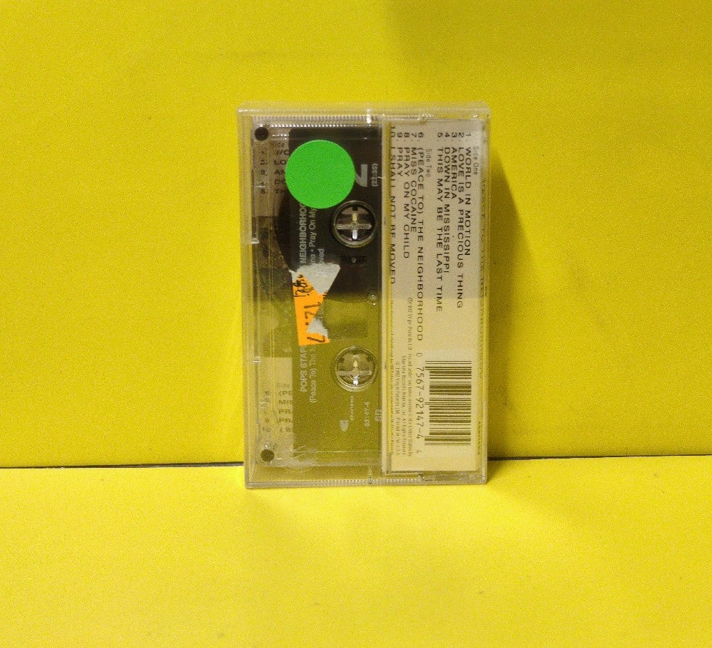 Pops Staples - Peace To The Neighborhood - 1992 - 92147-4 - New - Sealed - Cassettes