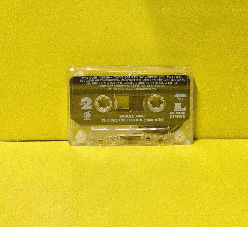 Carole King - A Natural Woman: The Ode Collection 1968-1976 Volume 1 - E2T 48833/ET 48872 - Used - EX - Cassettes - Side # On Left Side Of Tape Shell