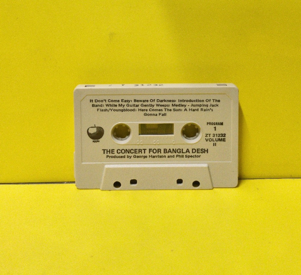 George Harrison, Various - The Concert For Bangla Desh - Volume 2 - 1972 - ZT 31232 - Used - EX - Cassettes - Tape 2 Of 2 Tape Set