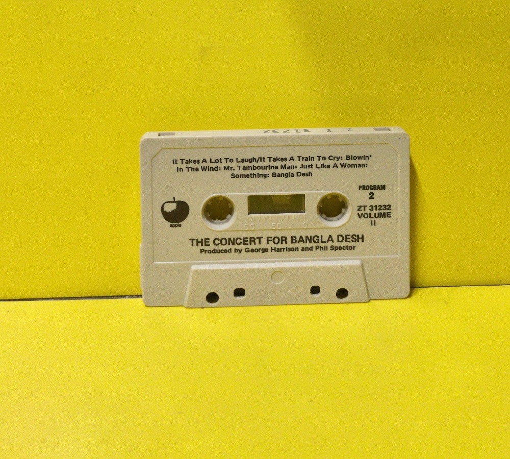 George Harrison, Various - The Concert For Bangla Desh - Volume 2 - 1972 - ZT 31232 - Used - EX - Cassettes - Tape 2 Of 2 Tape Set