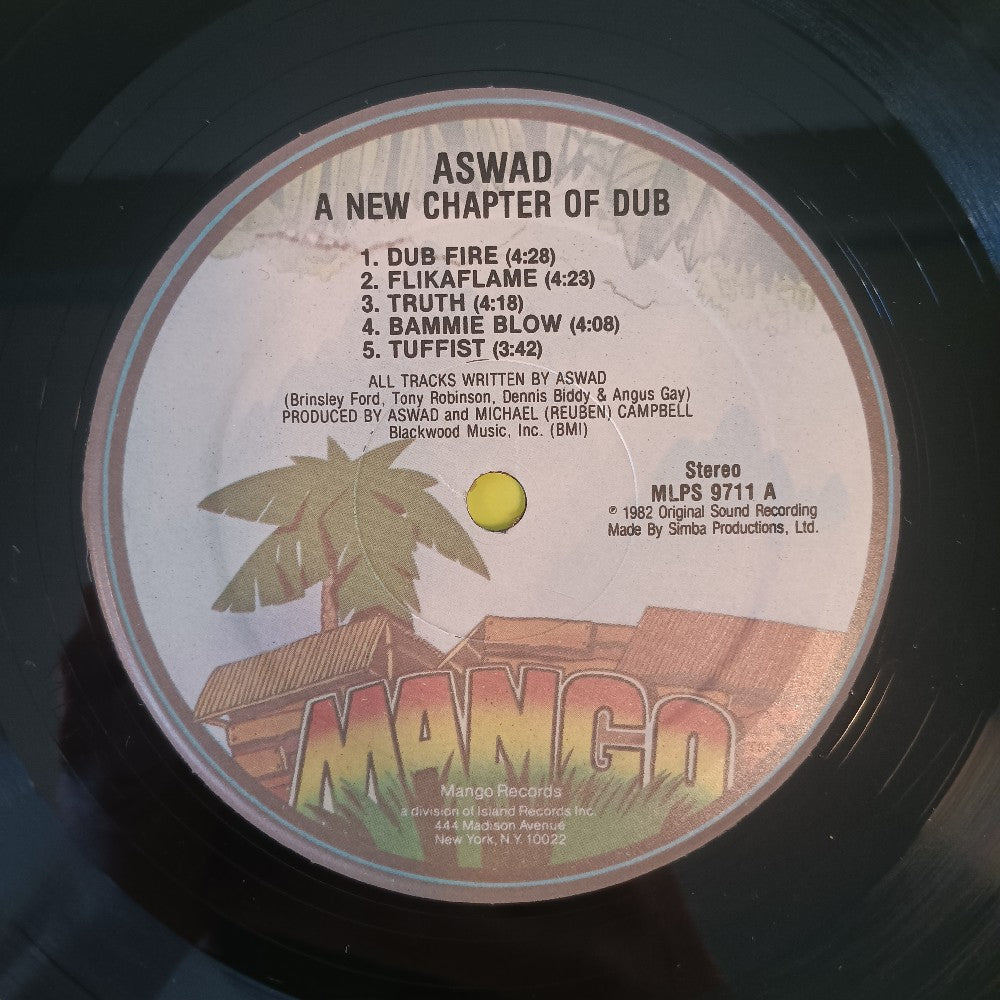 Aswad - A New Chapter Of Dub OG - 1982 - MLPS 9711 - Used - EX - Vinyl