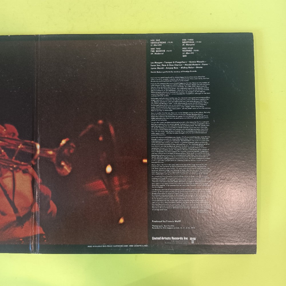 Lee Morgan - Live At The Lighthouse 2LP VAN GELDER - 1973 - BST 89906 - Used - VG++ - Vinyl