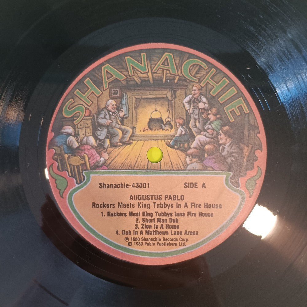 Augustus Pablo - Rockers Meet King Tubbys In A Fire House OG - 1980 - 43001 - Used - VG++ - Vinyl