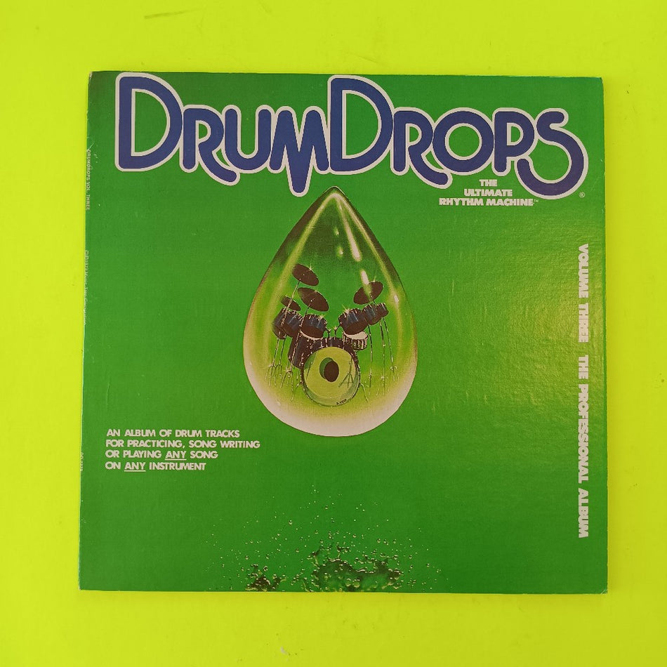 Joey D. Vieira - DrumDrops Volume 3 The Professional Album - 1979 - DD-7779 - Used - VG++ - Vinyl
