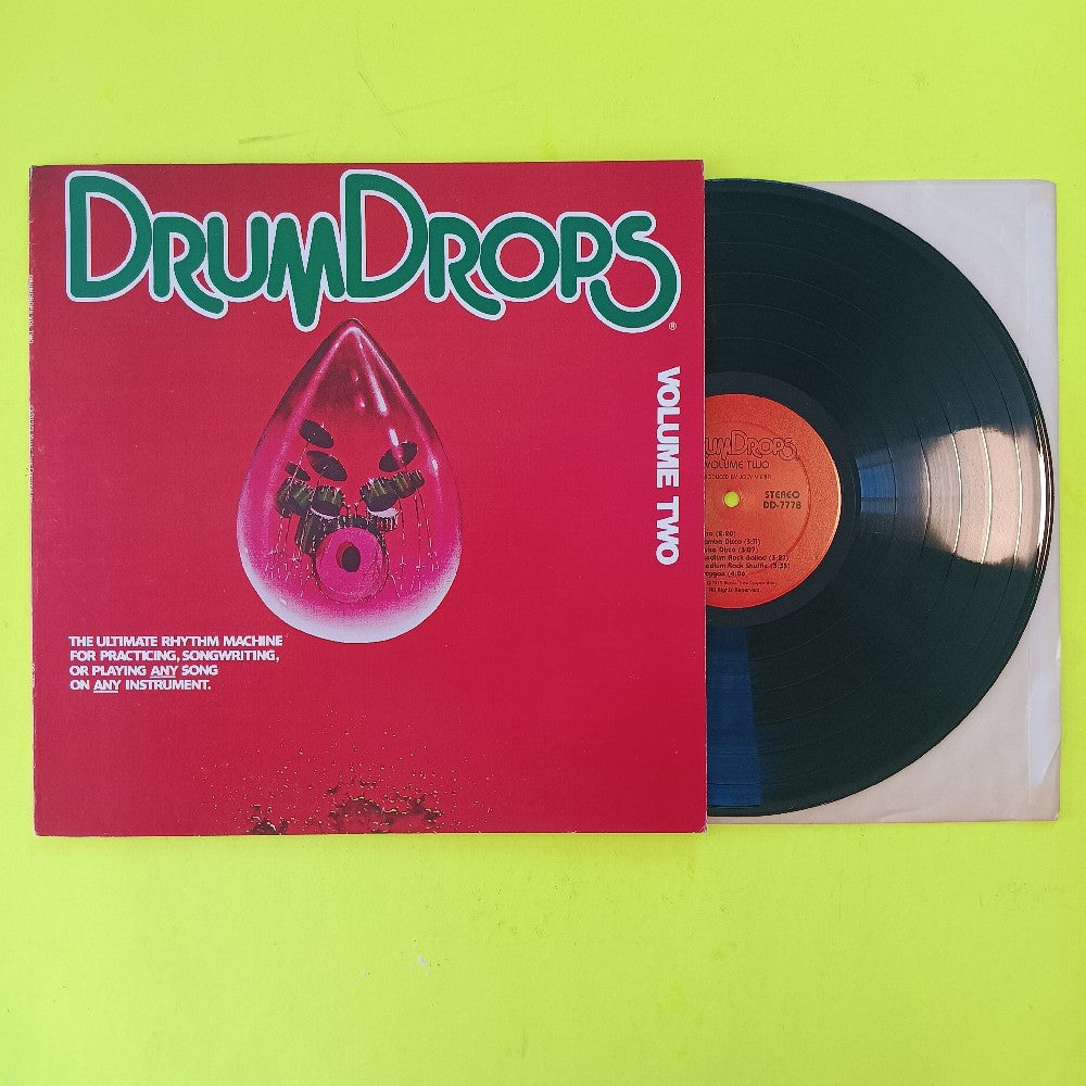 Joey D. Vieira - DrumDrops Volume Two 2 - 1979 - DD-7778 - Used - VG++ - Vinyl