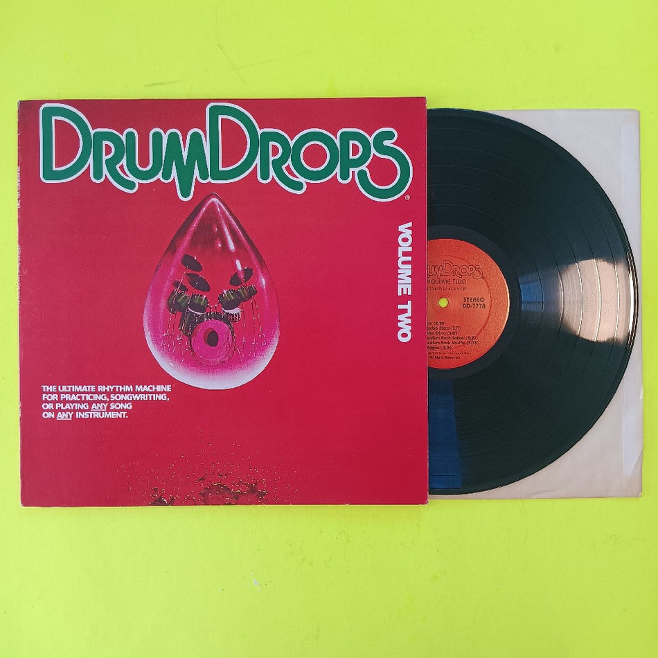 Joey D. Vieira - DrumDrops Volume Two 2 - 1979 - DD-7778 - Used - VG++ - Vinyl