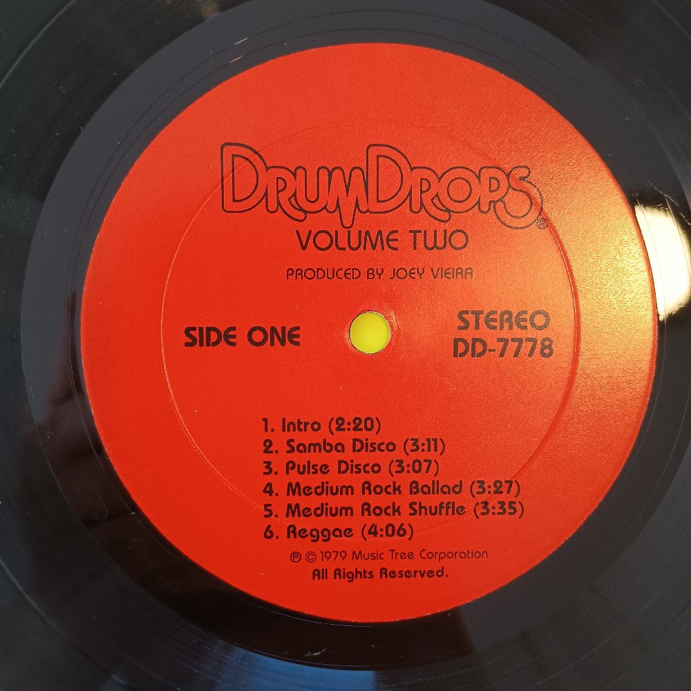 Joey D. Vieira - DrumDrops Volume Two 2 - 1979 - DD-7778 - Used - VG++ - Vinyl