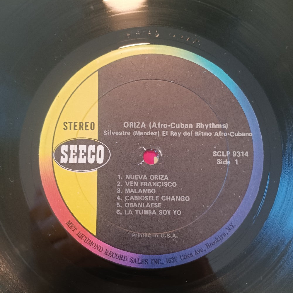 Sylvestre (Mendez) - Oriza Afro-Cuban Rhythms - SCLP 9314 - Used - VG++ - Vinyl