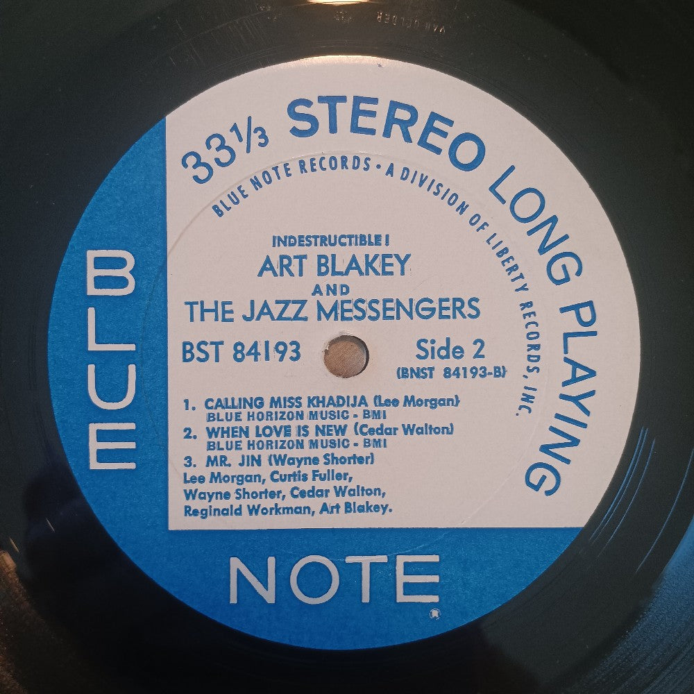 Art Blakey & The Jazz Messengers - Indestructible RVG LIBERTY - 1968 - BST 84193 - Used - VG++ - Vinyl