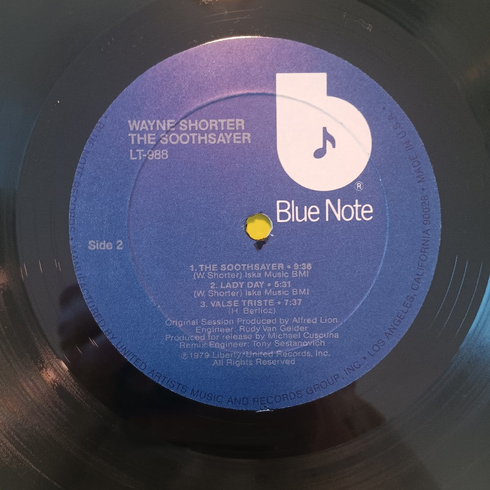 Wayne Shorter - The Soothsayer SHRINK - 1979 - LT-988 - Used - VG++ - Vinyl