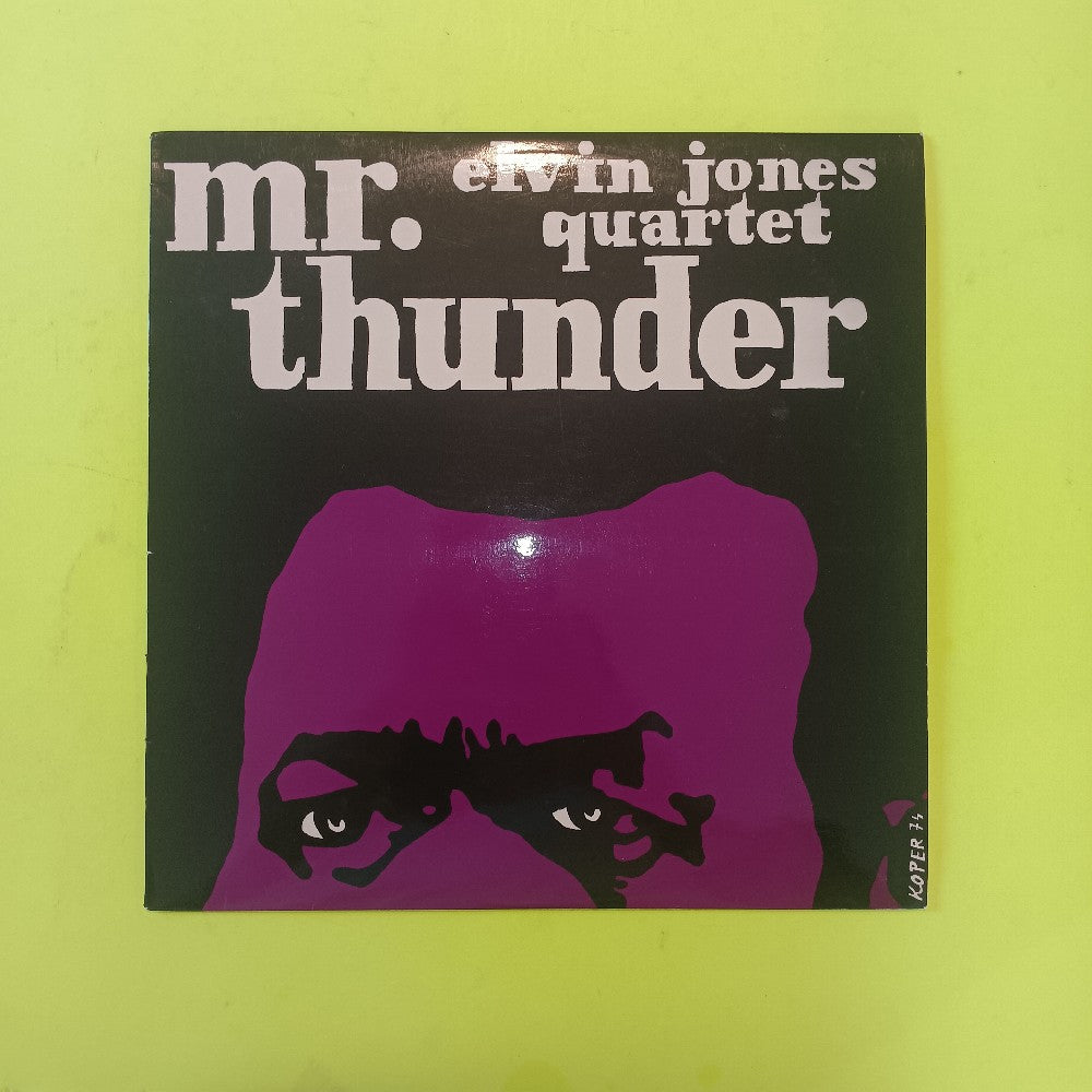 Elvis Jones Quartet - Mr. Thunder SWEDEN - 1974 - EWR 7501 - Used - VG++ - Vinyl