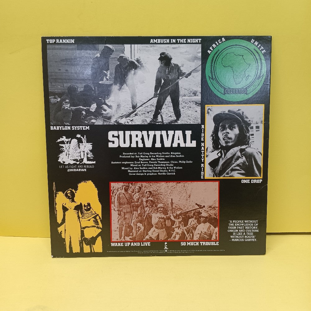 Bob Marley & The Wailers - Survival - 1981 - ILPS 9542 - Used - VG++ - Vinyl