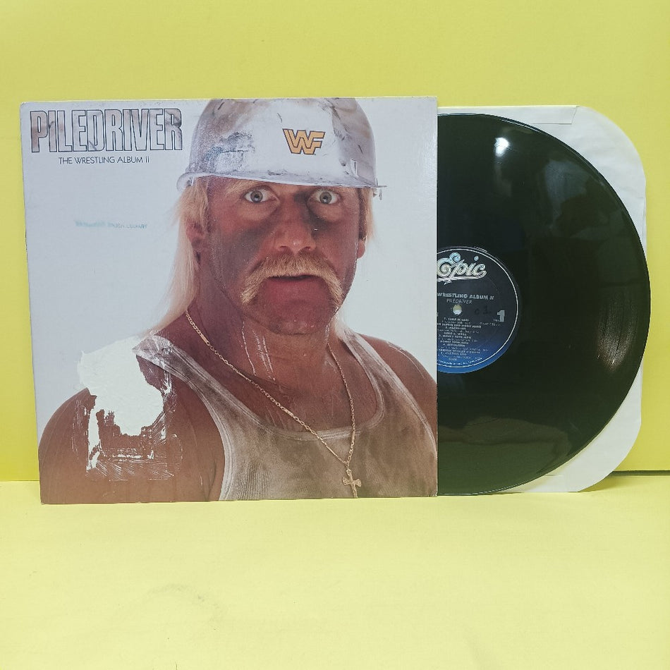 Various - Piledriver: The Wrestling Album II PROMO - 1987 - FE 40889 - Used - VG++ - Vinyl