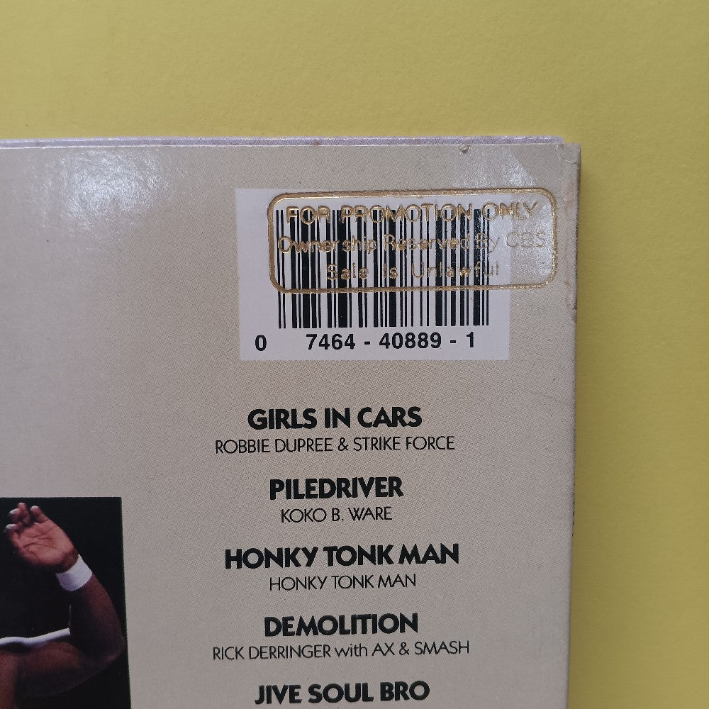 Various - Piledriver: The Wrestling Album II PROMO - 1987 - FE 40889 - Used - VG++ - Vinyl