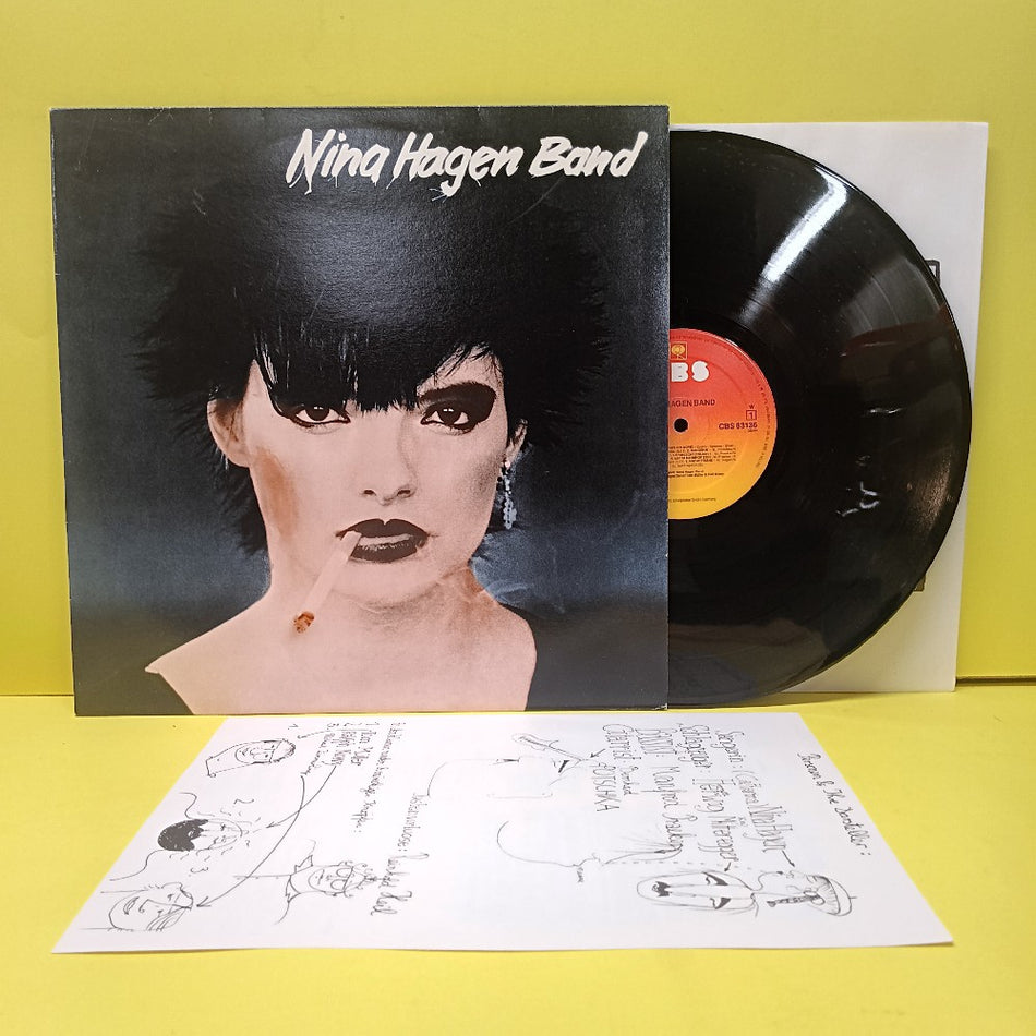 Nina Hagen Band - Nina Hagen Band Self Titled HOLLAND  - 1978 - CBS 83136 - Used - EX - Vinyl