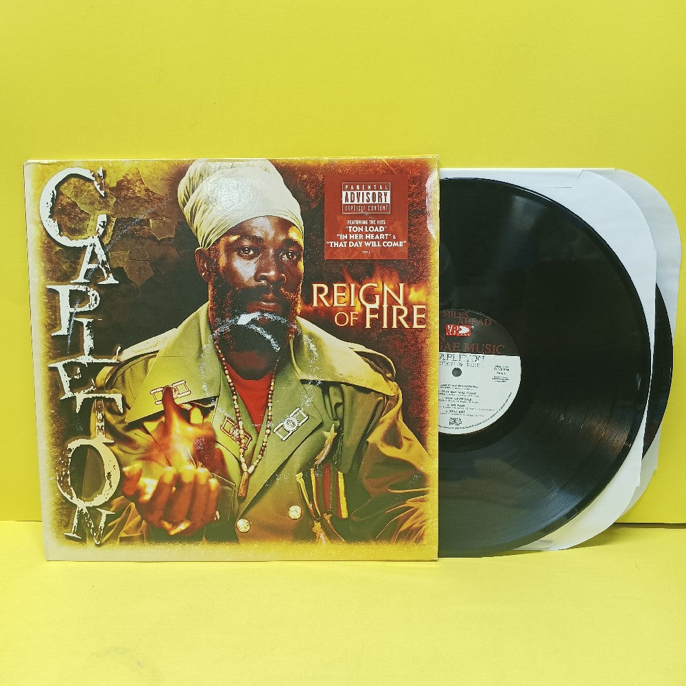 Capleton - Reign Of Fire 2LP - 2004 - VPRL-1717 - Used - EX - Vinyl