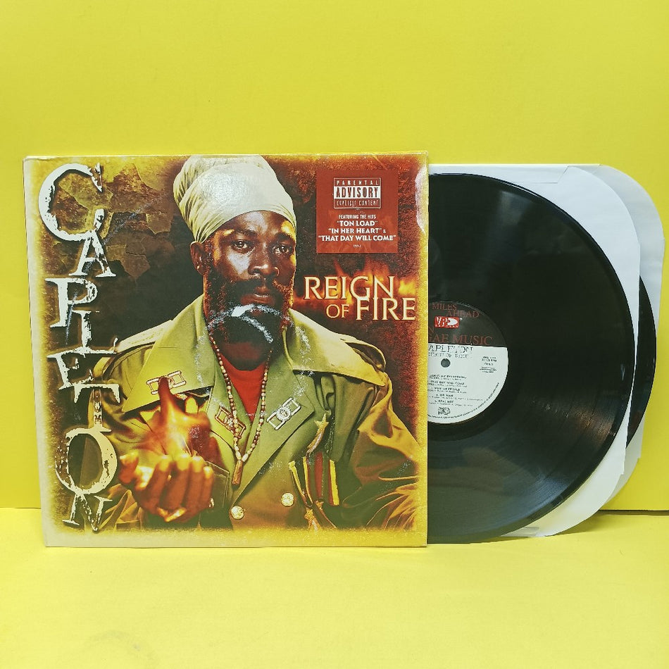 Capleton - Reign Of Fire 2LP - 2004 - VPRL-1717 - Used - EX - Vinyl