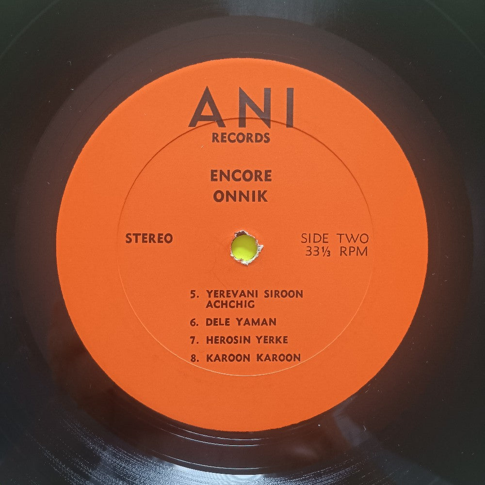 Onnik Dinkjian  - Encore - 1974 - Used - VG+ - Vinyl