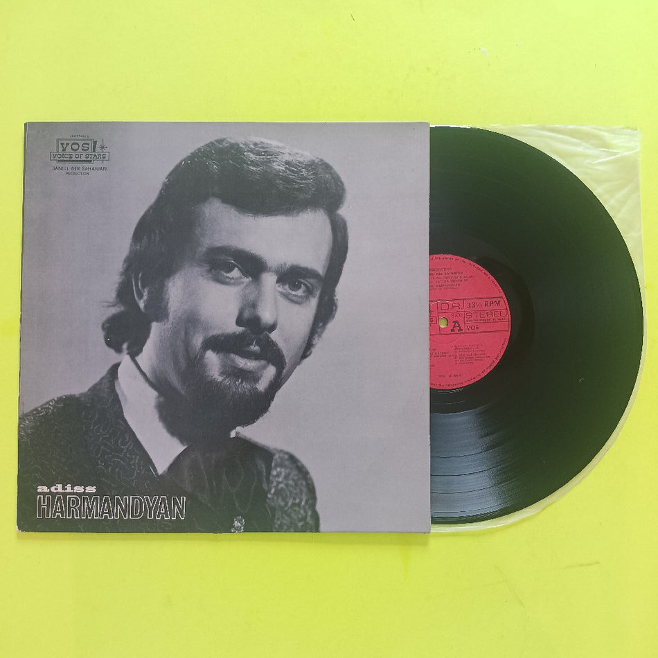Adiss Harmandyan - Live At The Gulbenkian Theatre FRANCE - 1971 - VOS 10009 - Used - VG+ - Vinyl