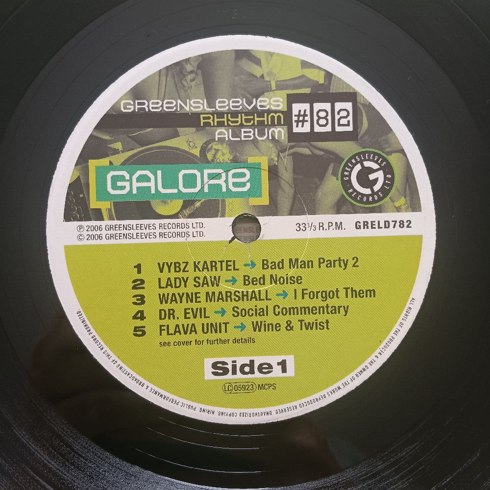 Various Greensleeves Rhythm Album - #82 Galore - 2006 - GRELD782 - Used - EX - Vinyl