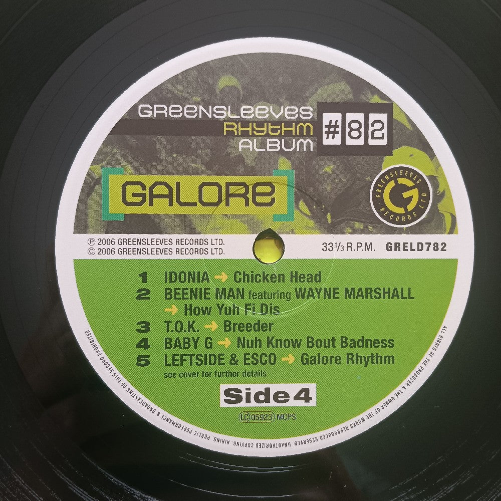 Various Greensleeves Rhythm Album - #82 Galore - 2006 - GRELD782 - Used - EX - Vinyl