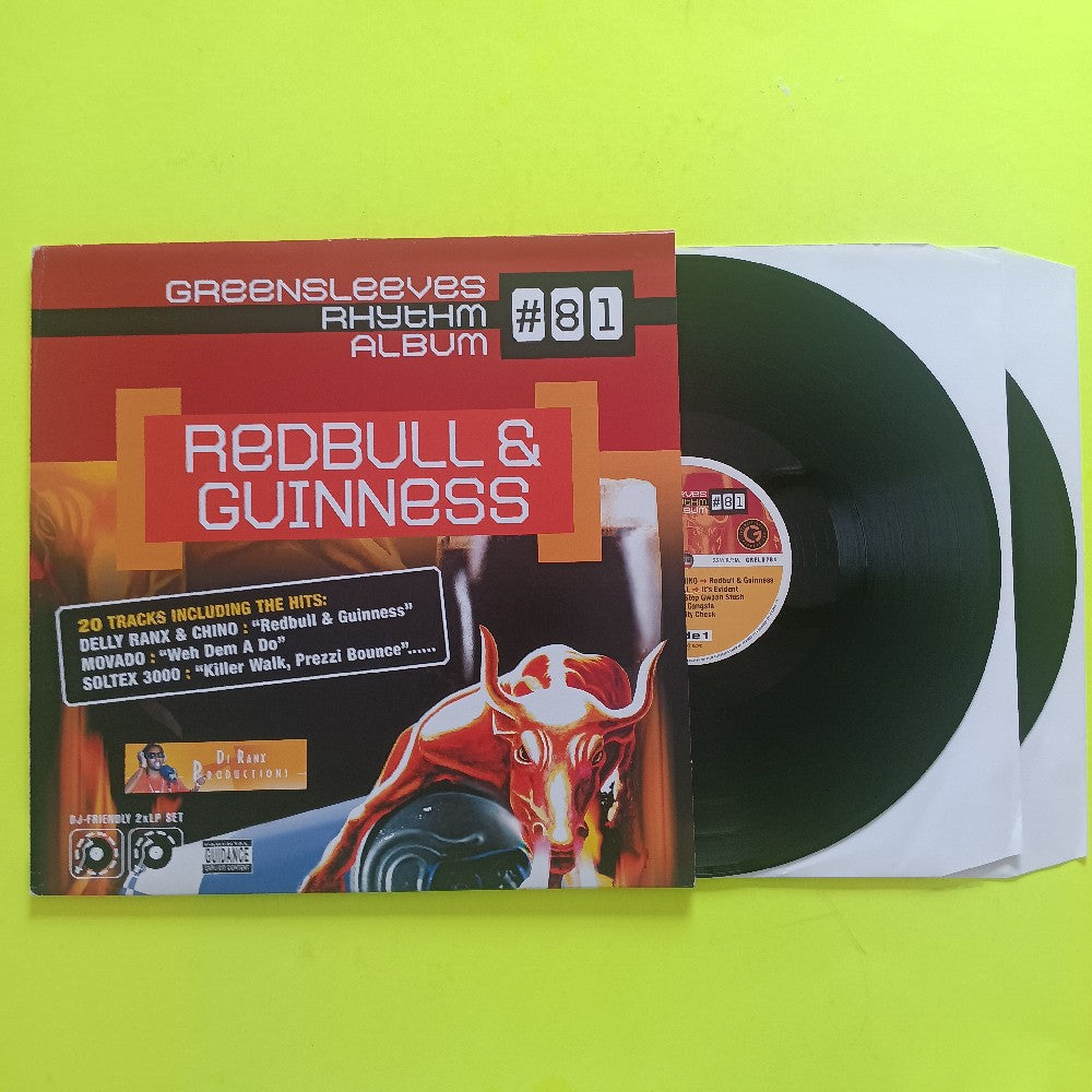 Various Greensleeves Rhythm Album - #81 Redbull & Guinness - 2006 - GRELD781 - Used - VG++ - Vinyl
