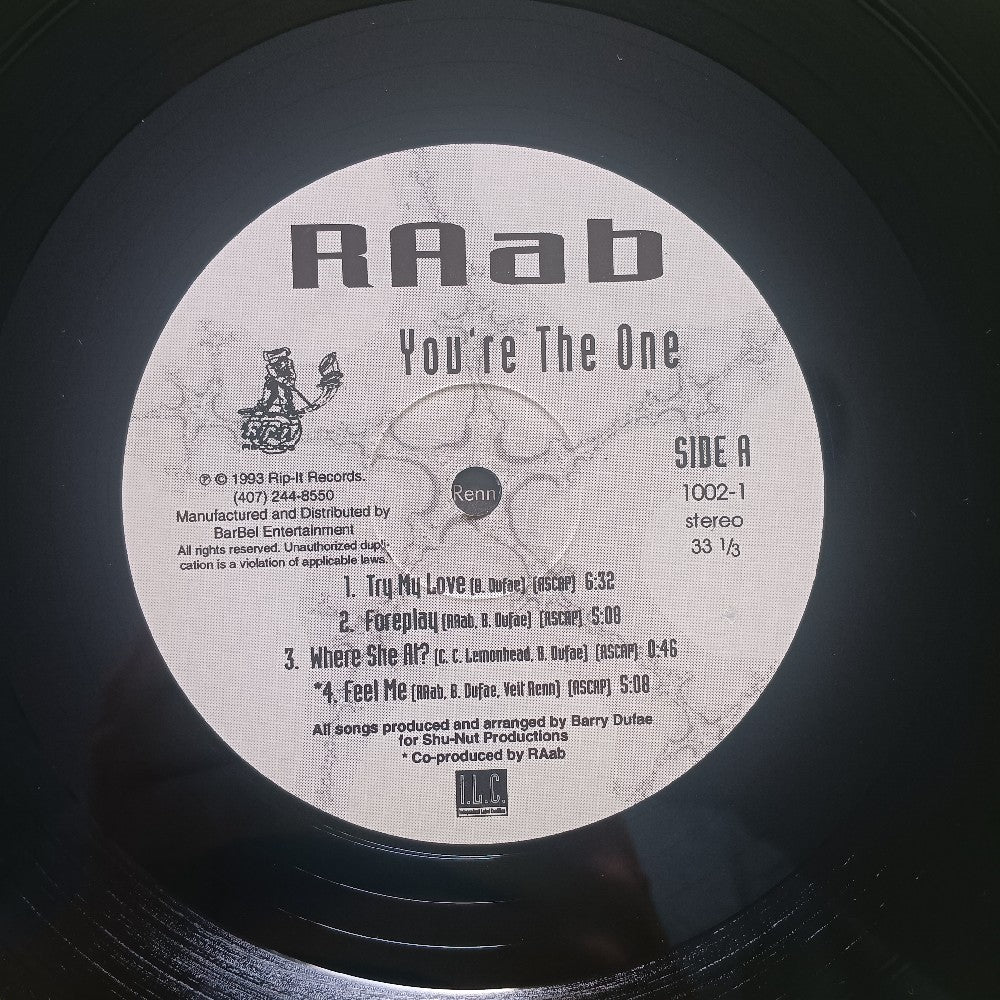 RAab - You're The One - 1993 - 1002-1 - Used - VG++ - Vinyl