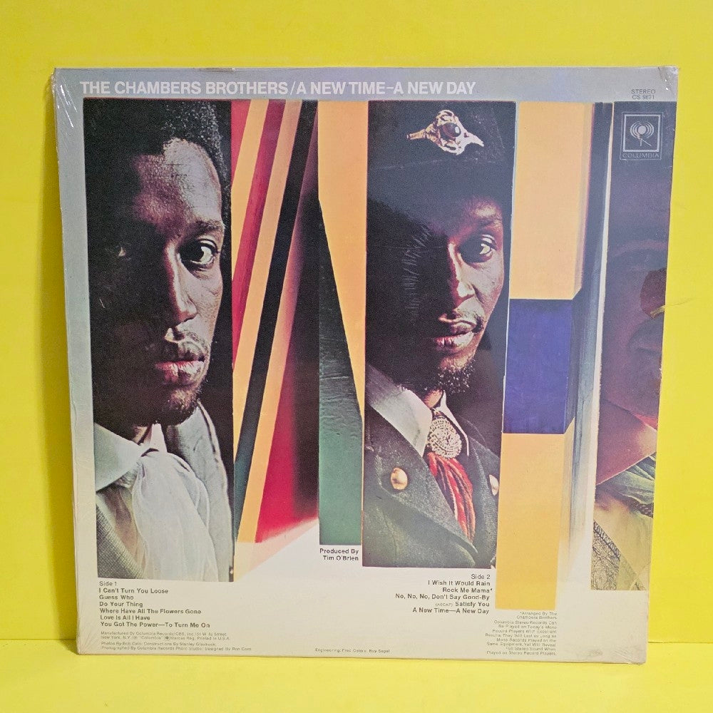 The Chambers Brothers  - A New Time - A New Day / OG 1968 - 1968 - CS 9671 - New - Sealed - Vinyl