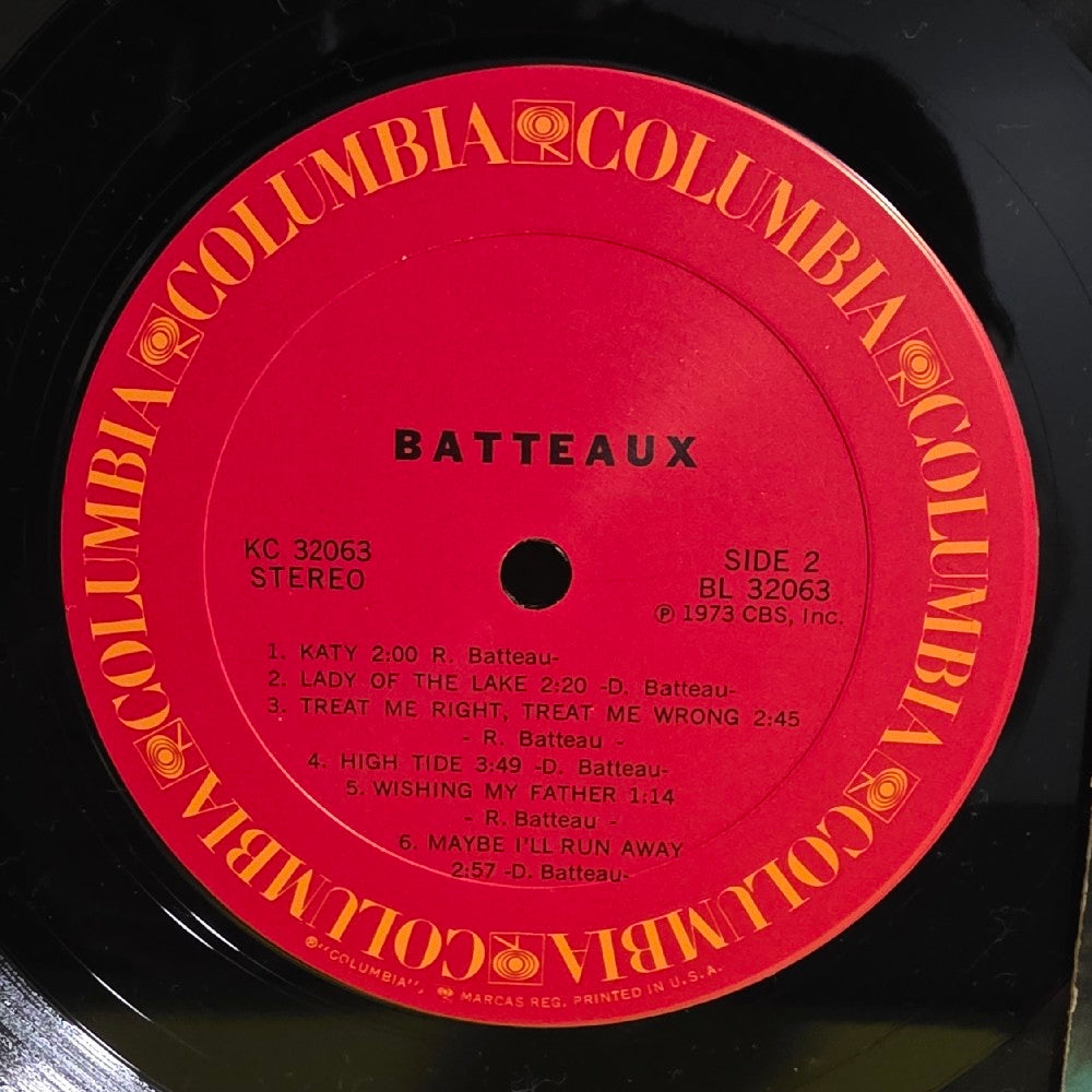 Batteaux - Batteaux / Promo  - 1973 - KC 32063 - Used - VG++ - Vinyl