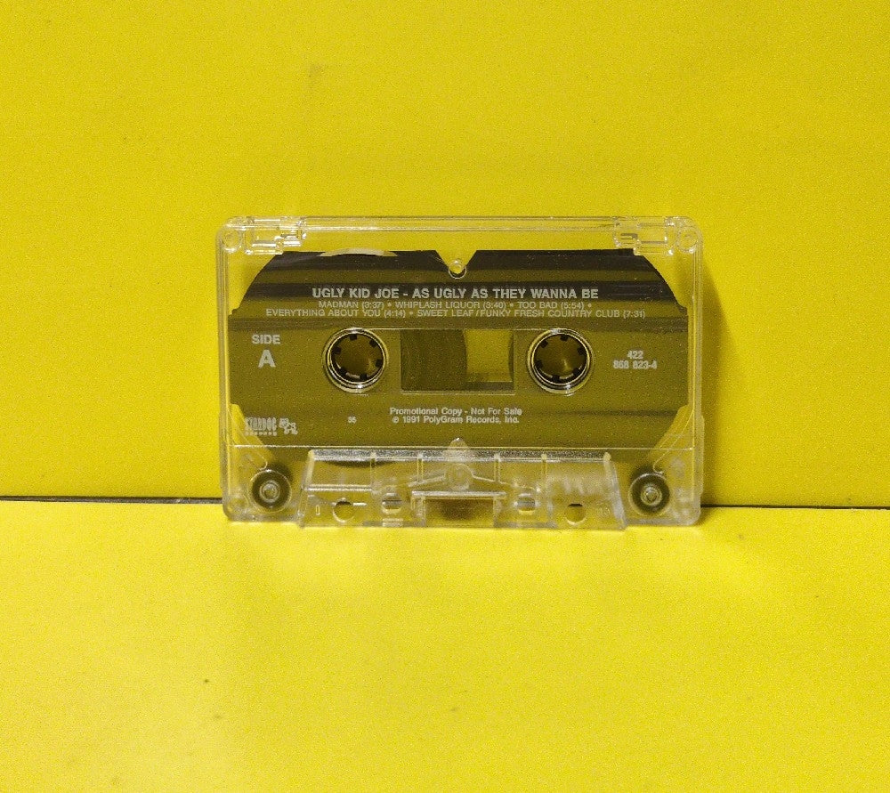 Ugly Kid Joe - As Ugly As They Wanna Be - 1991 - SAC 400 - Used - EX - Cassettes - Promo/Advance Copy