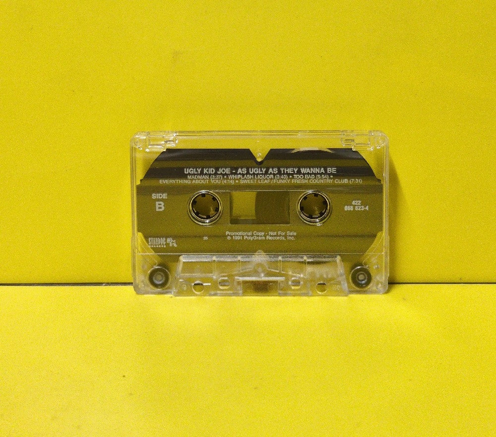 Ugly Kid Joe - As Ugly As They Wanna Be - 1991 - SAC 400 - Used - EX - Cassettes - Promo/Advance Copy