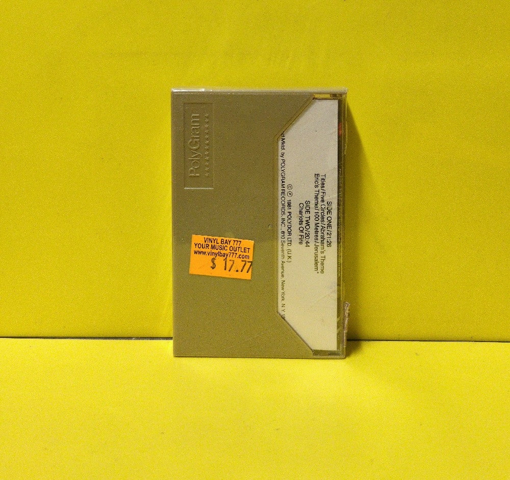 Vangelis - Chariots Of Fire - 1981 - CT-1-6335 - New - Sealed - Cassettes