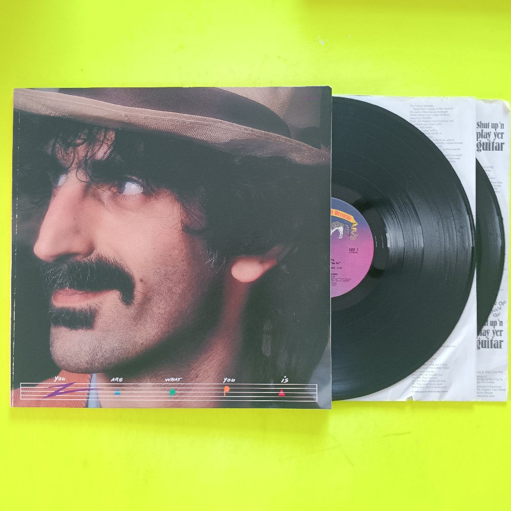 Frank Zappa - You Are What You Is 2LP - 1981 - PW2 37537 - Used - VG++ - Vinyl