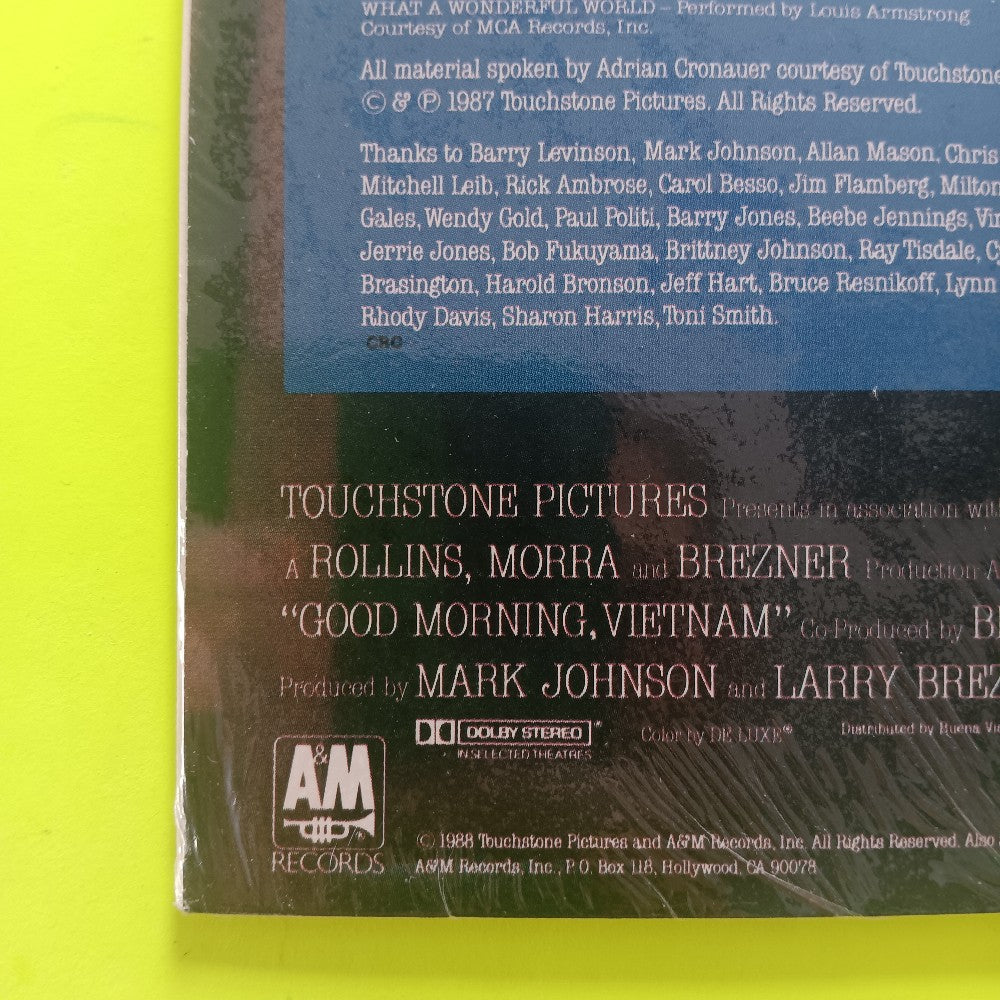 Various - Good Morning Vietnam Soundtrack CLUB - 1988 - SP 3913 - New - Sealed - Vinyl