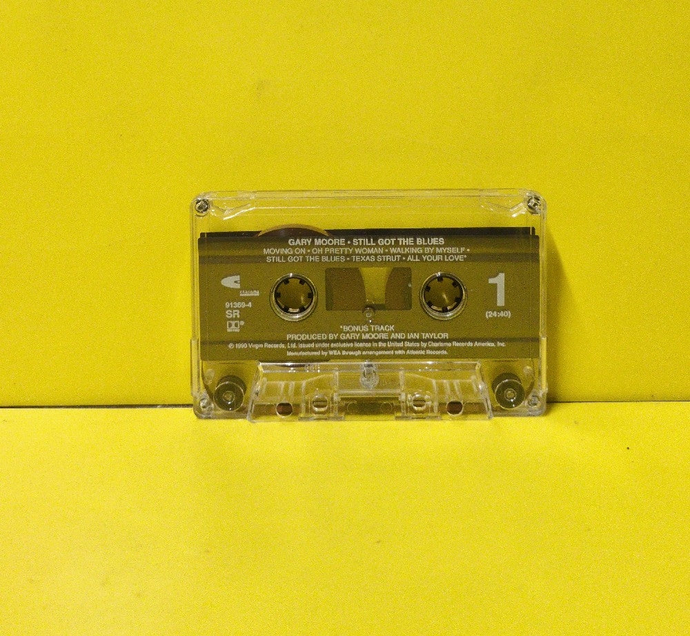 Gary Moore - Still Got The Blues - 1990 - 91369-4 - Used - EX - Cassettes - SR