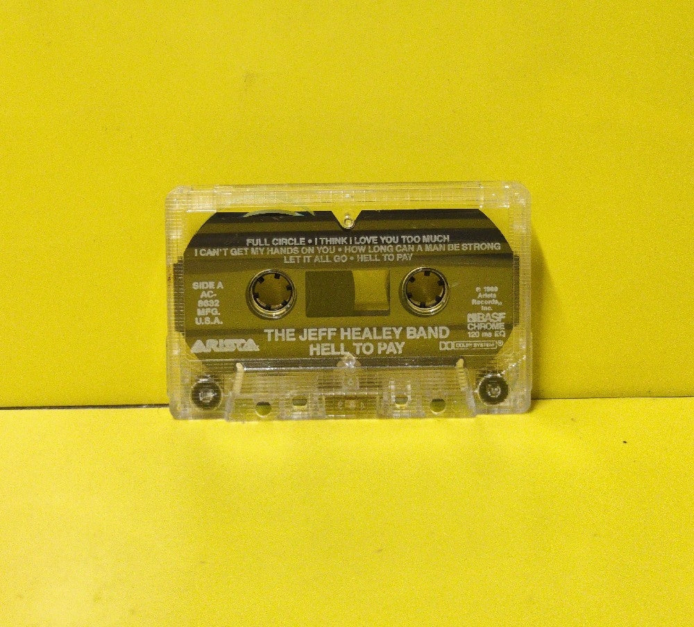 The Jeff Healey Band - Hell To Pay - 1990 - AC-8632 - Used - EX - Cassettes