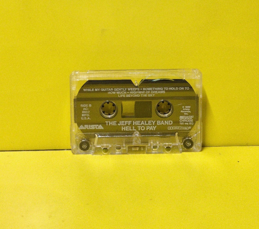 The Jeff Healey Band - Hell To Pay - 1990 - AC-8632 - Used - EX - Cassettes