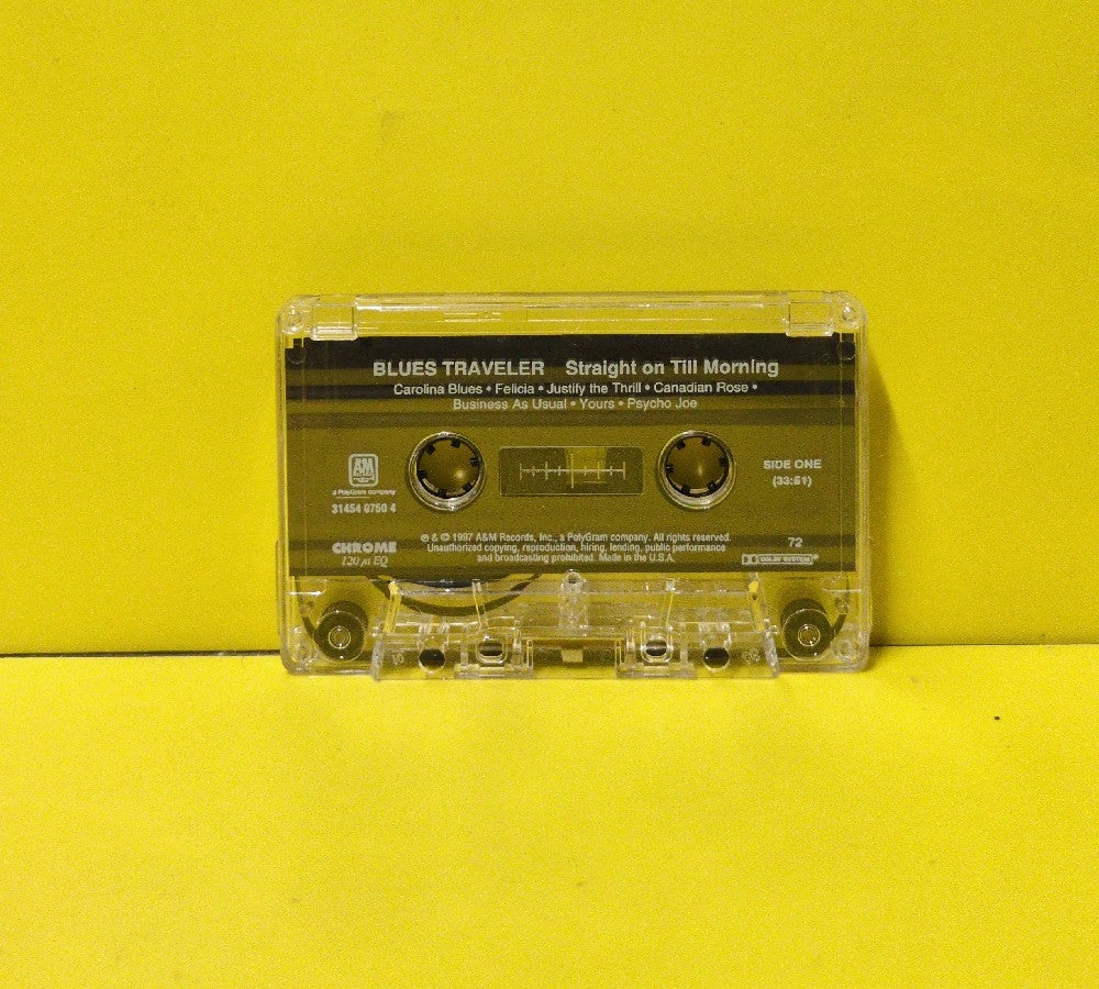 Blues Traveler - Straight On Till Morning - 1997 - 31454 0750 4 - Used - EX - Cassettes