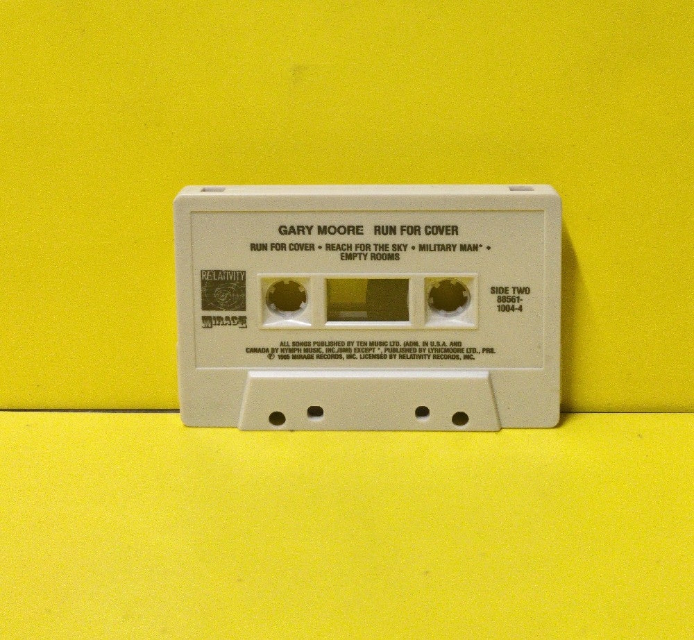 Gary Moore - Run For Cover - 1985 - 88561-1004-4 - Used - EX - Cassettes - Grey Tape Shell