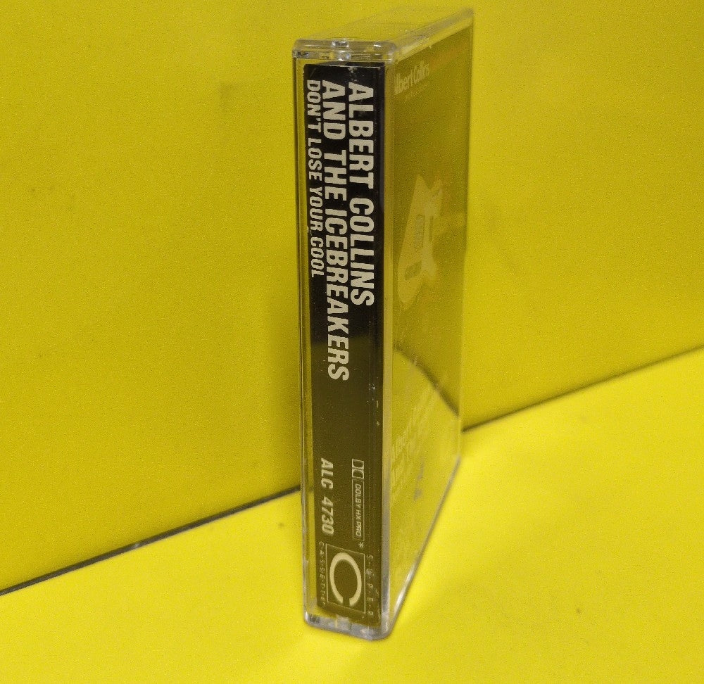 Albert Collins And The Icebreakers - Don't Lose Your Cool - 1983 - ALC 4730 - Used - EX - Cassettes - Canadian Import