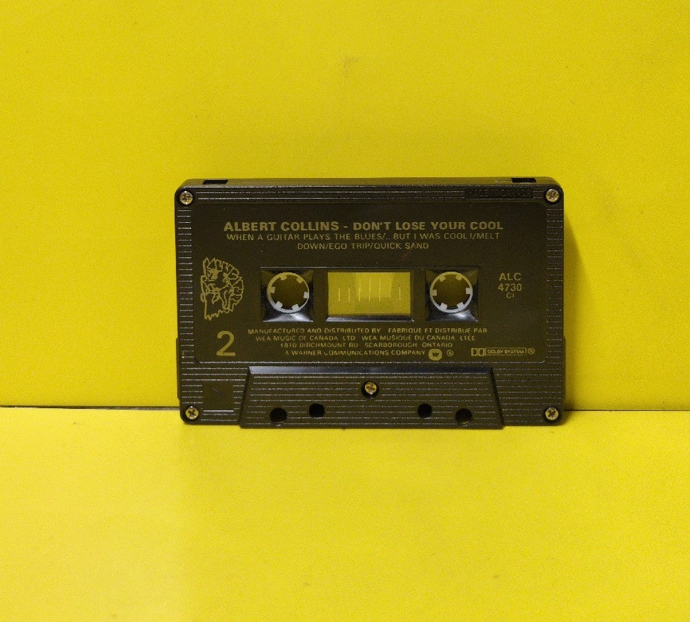 Albert Collins And The Icebreakers - Don't Lose Your Cool - 1983 - ALC 4730 - Used - EX - Cassettes - Canadian Import
