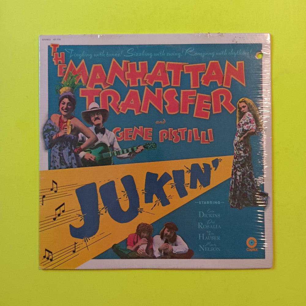 Manhattan Transfer & Gene Pistilli - Jukin' - 1971 - ST 778 - New - Sealed - Vinyl