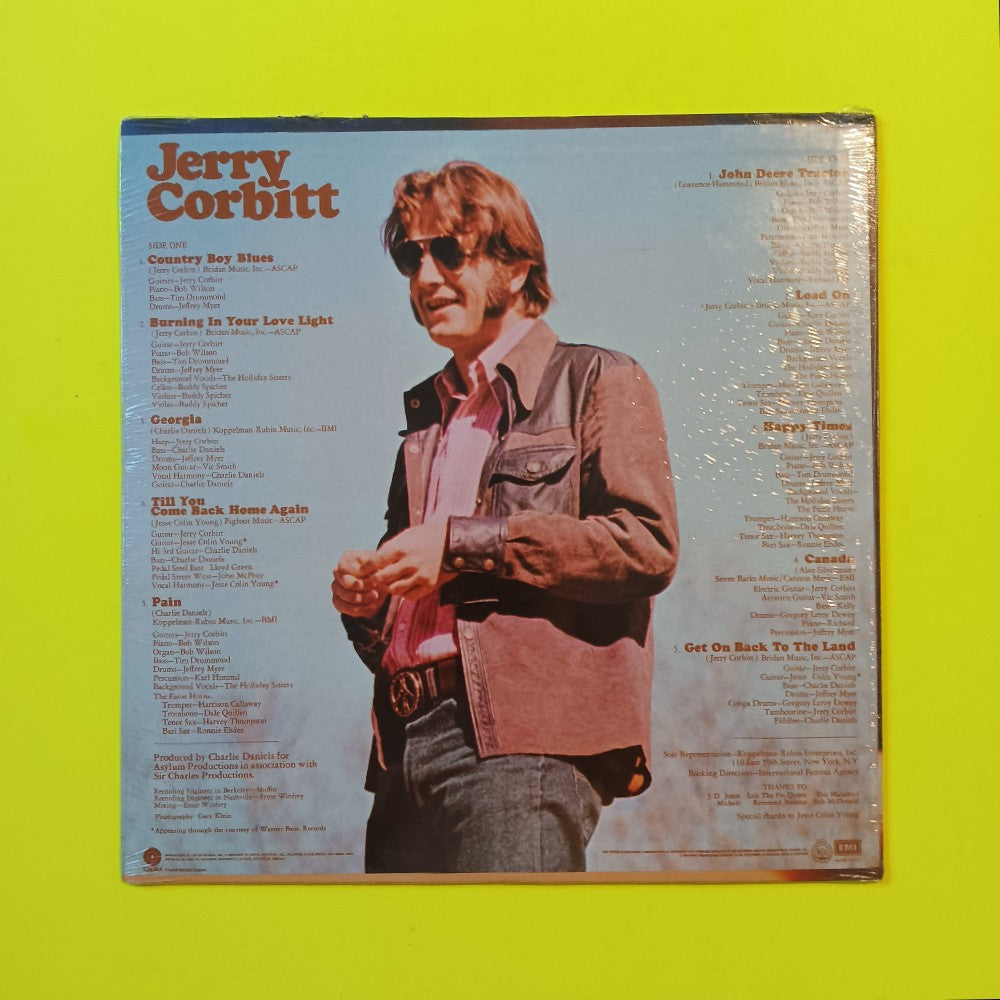 Jerry Corbitt - Jerry Corbitt / Self Titled - 1971 - ST 771 - New - Sealed - Vinyl