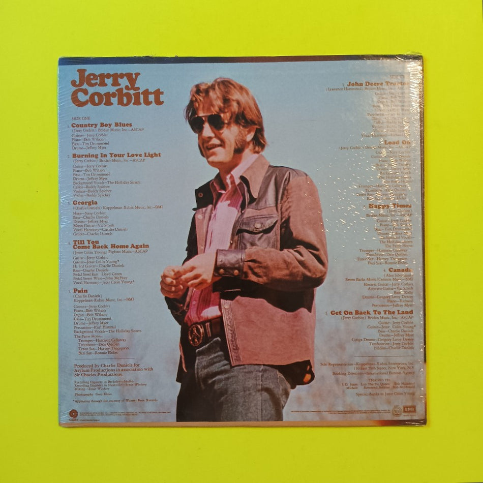 Jerry Corbitt - Jerry Corbitt / Self Titled - 1971 - ST 771 - New - Sealed - Vinyl