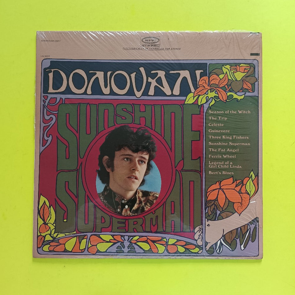 Donovan - Sunshine Superman PROMO - 1966 - BN 26217 - New - Sealed - Vinyl