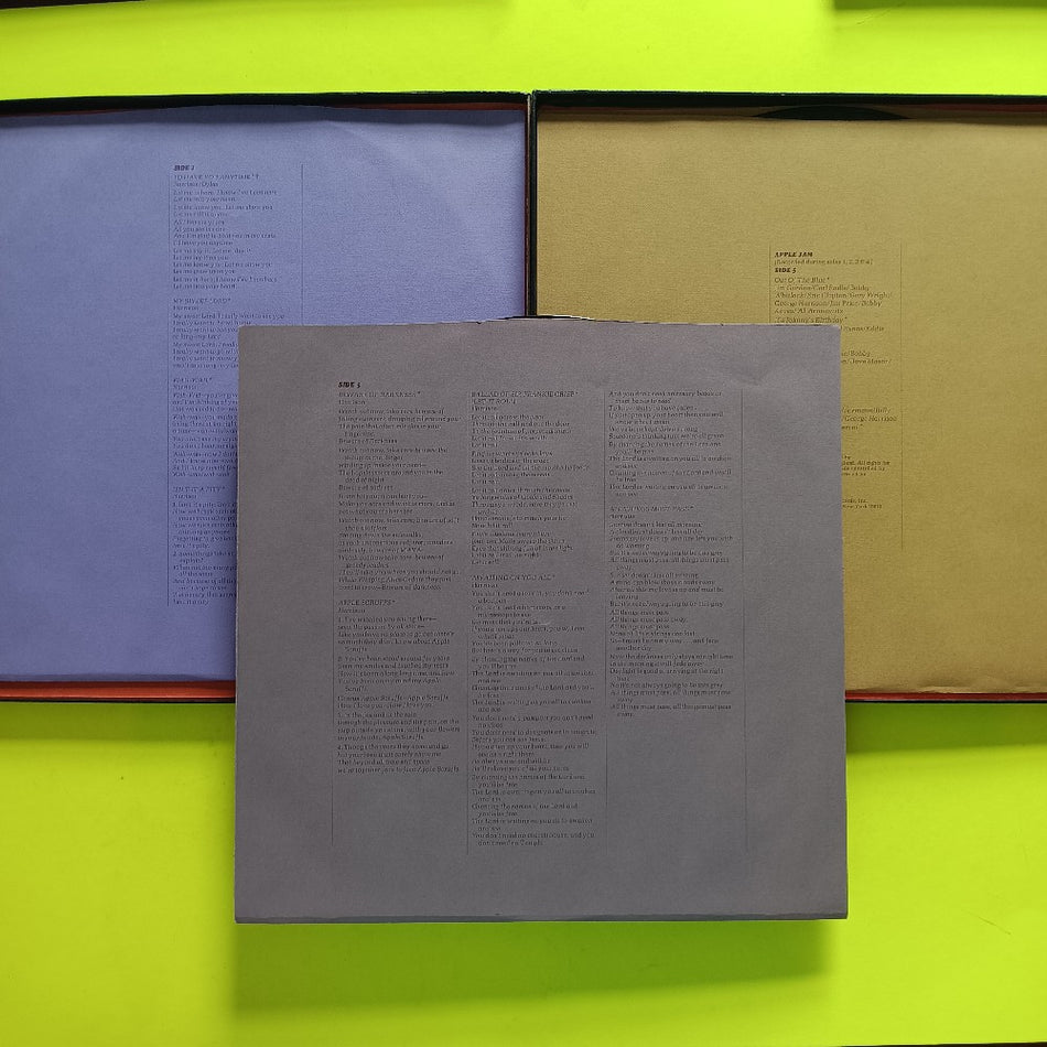 George Harrison - All Things Must Pass 3LP Box POSTER - 1970 - STCH 639 - New - NM - Vinyl